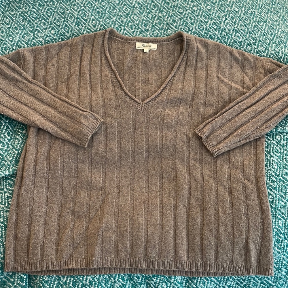 Madewell Cashmere and Wool Sweater